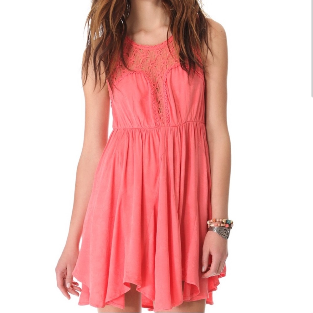 Free People crochet dress